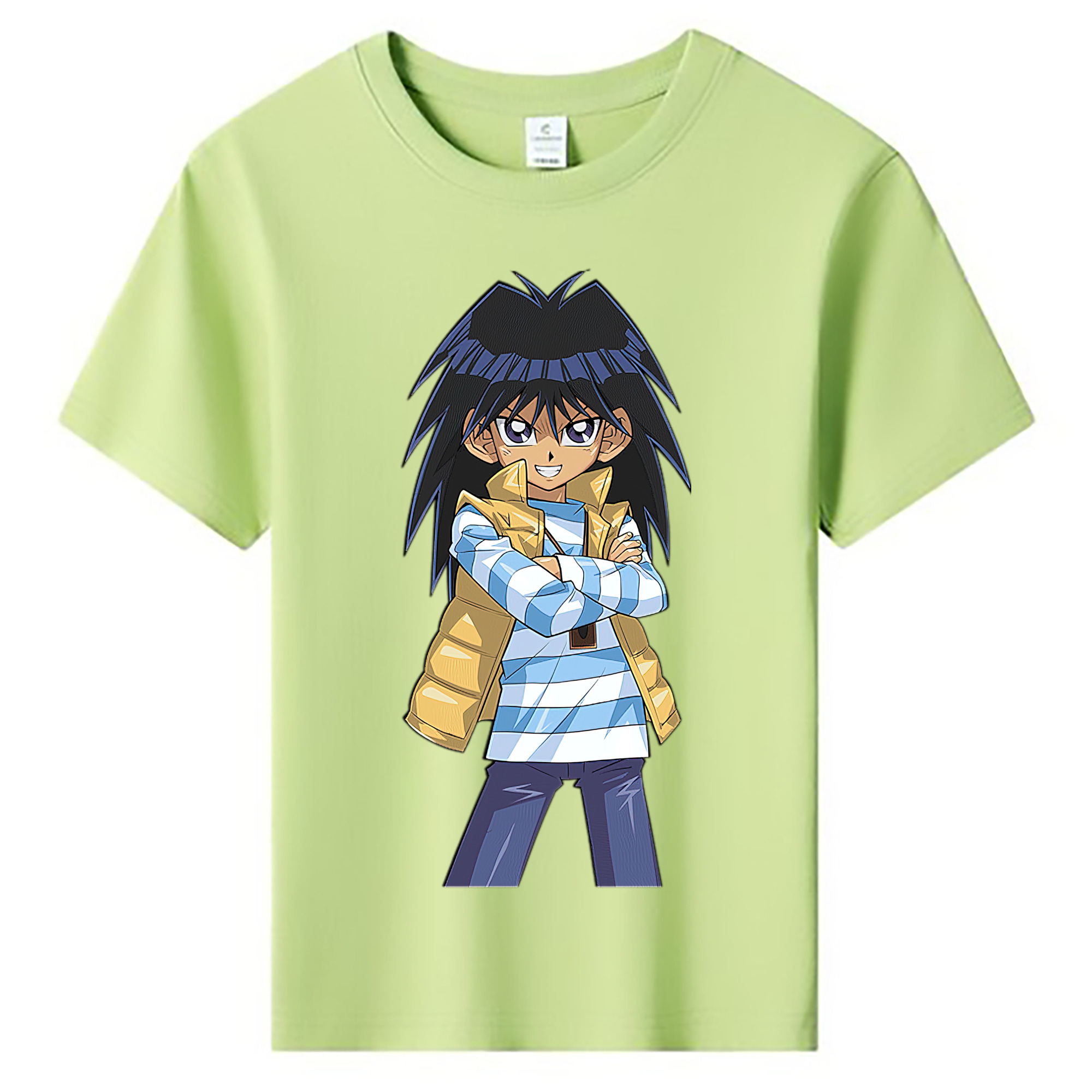 （画像用） 遊☆戯☆王 Yu-Gi-Oh! 綿100％キッズTシャツ（フロントプリント）